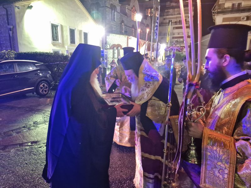 Υποδοχή Τιμίων Δώρων στη Δράμα